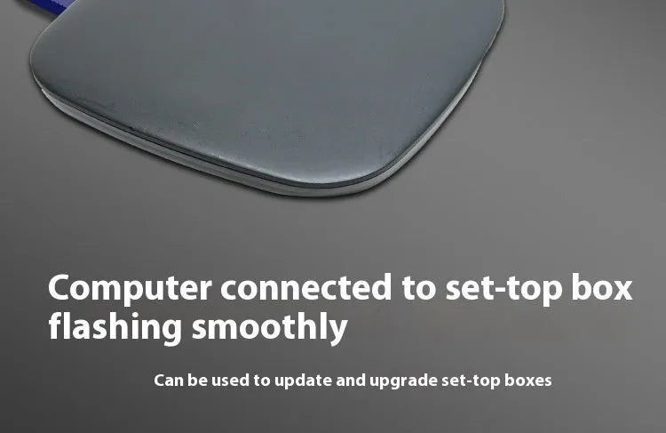 USB 3.0 public-to-public data cable with nickel-plated connectors for hard disk boxes