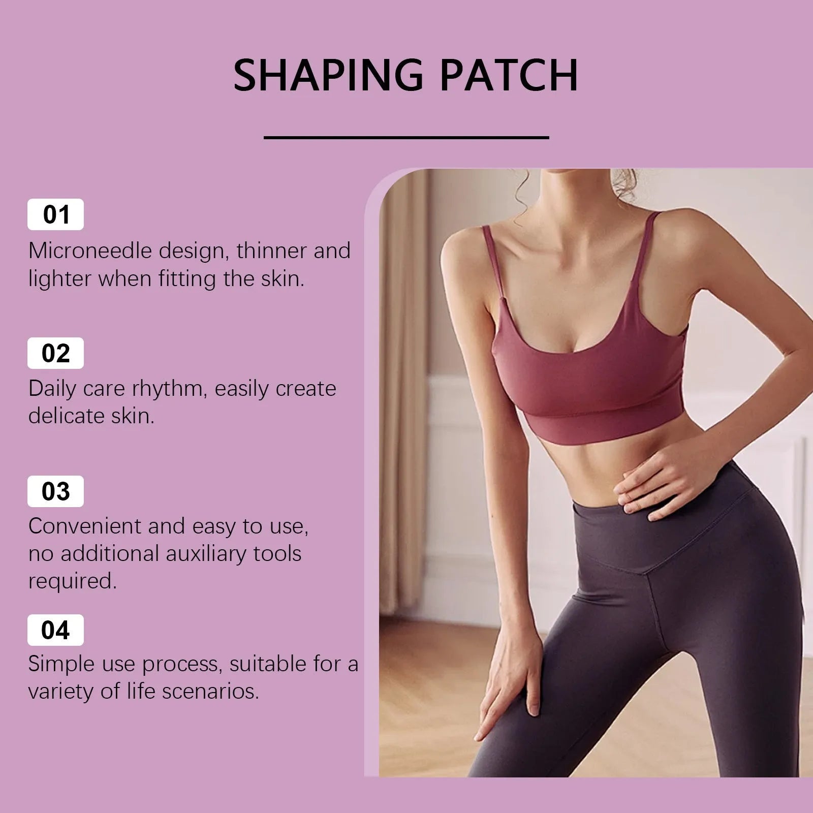 Body Nursing Adhesive Bandage Gentle Care Light pack with microneedle, aloe and mint leaf ingredients, 4 pieces