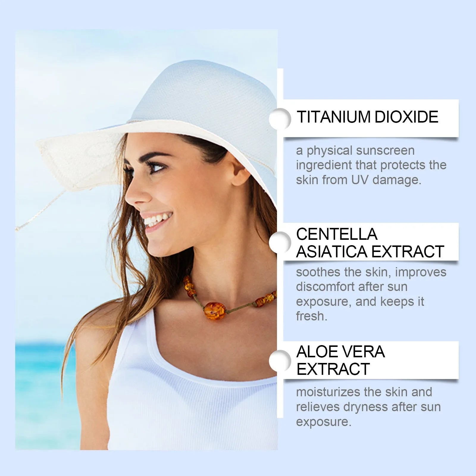 Centella Asiatica Protective Rod 22g portable body protection stick with herbal fragrance, standing upright on a neutral background.