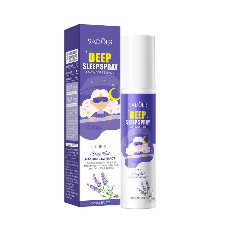 85ml sleep spray bottle with universal skin type formulation for bedroom relaxation and fatigue relief