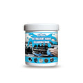 Car cleaning soft gel in compact round pot, 70g, for interior gap and remote control dust removal
