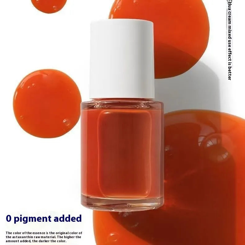 Astaxanthin brightening and tightening facial essence for ladies, 30ml bottle with dropper