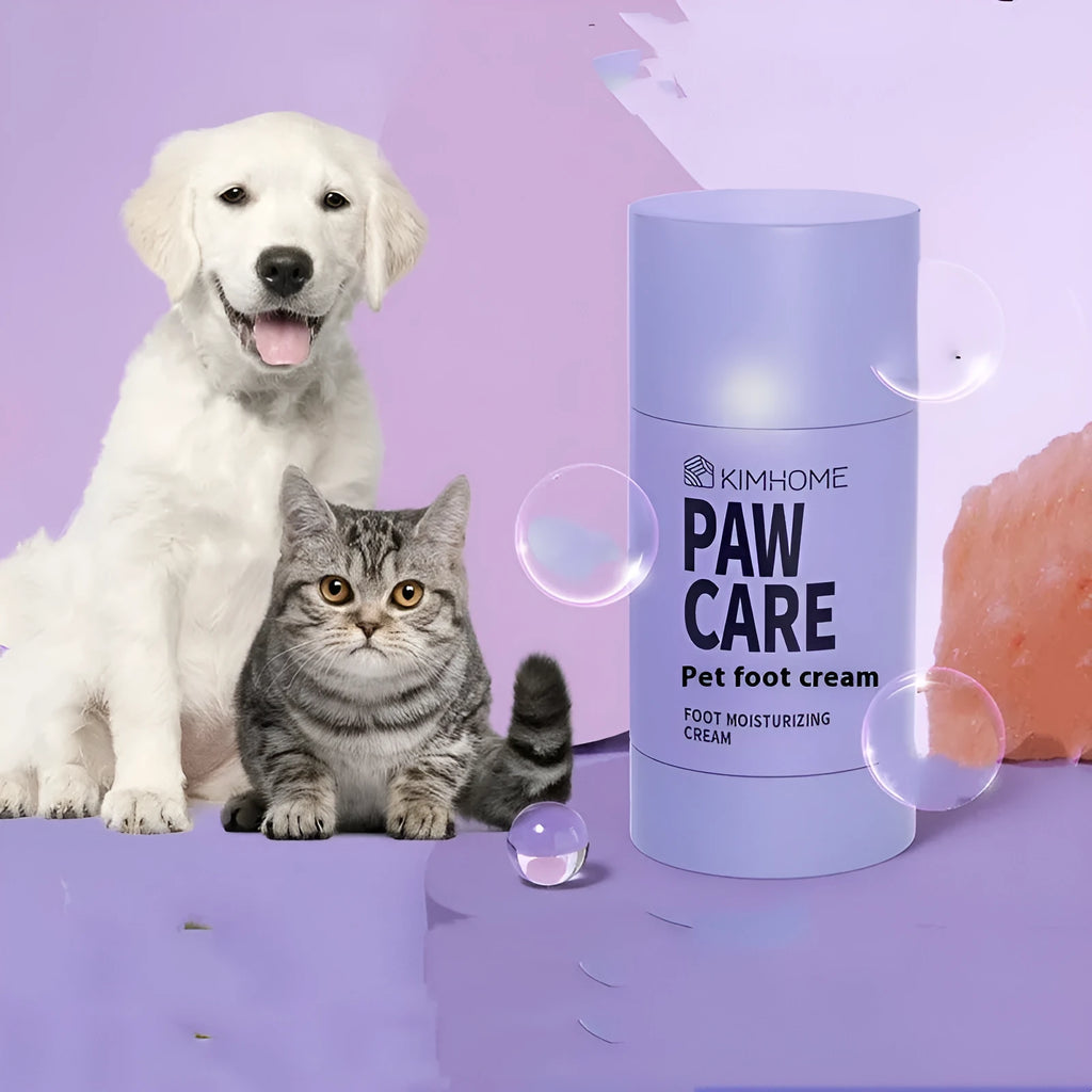 40g pet foot care cream jar with Brazil palm wax formula for cat and dog paw moisturisation