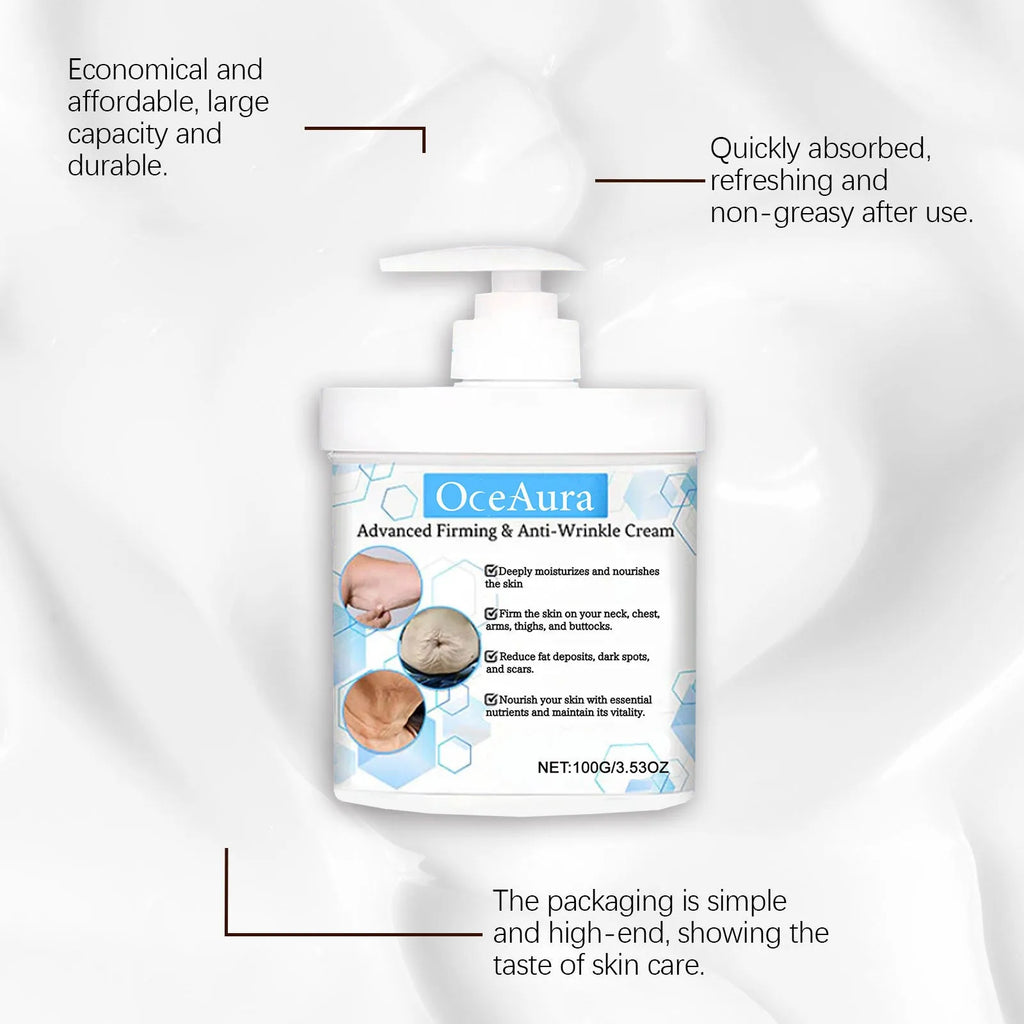 100g tub of gentle moisturizing cream with hyaluronic acid and nicotinamide for face and body