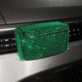 Creative Covered Air Outlet Car Ashtray Plastic Full Diamond Series 10x7x5cm colourful diamond colour