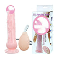 Flesh-coloured suction cup dildo with strong base, 200mm long