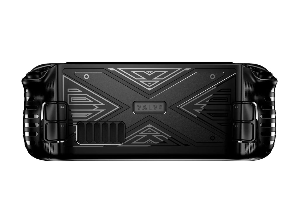 Steam Deck silicone protective case in red, blue, and black colour options