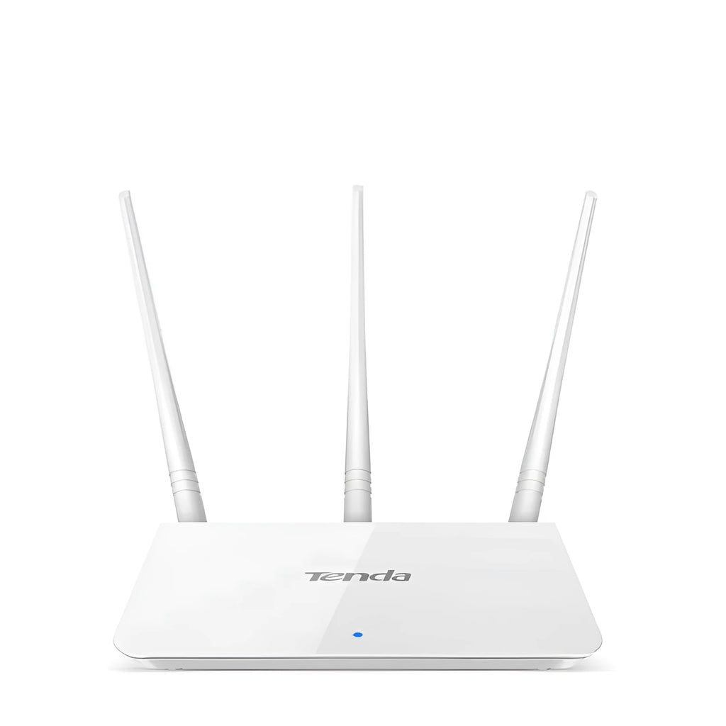 White wireless router with dual-band 2.4G and 5G support for broadband internet connectivity