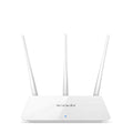 White wireless router with dual-band 2.4G and 5G support for broadband internet connectivity