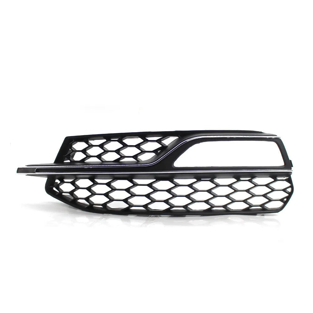 Black electroplated ABS fog lamp grille for Audi A3 Sport S3 2013-2016 front bumper