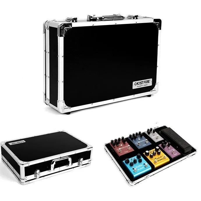 Aviation box guitar single piece comprehensive effect device in T-EC8 trumpet style with flight case