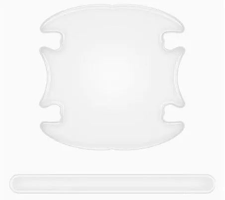 Transparent car door handle scratch proof stickers 4 pieces set for vehicle door bowl protection