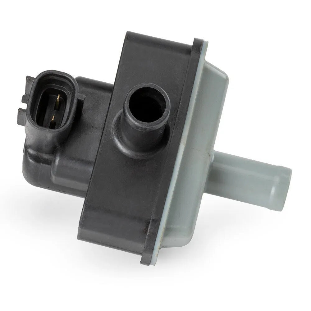Black vacuum solenoid valve 90910-12283 for Toyota with electrical connector