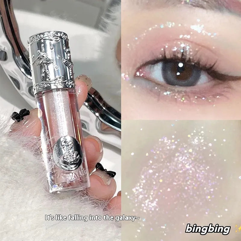 Ballet Liquid Eye Shadow cream makeup in five colour shades for universal skin types