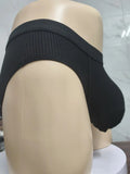 Men's triangle breathable knitted viscose U-shaped big bag underwear in solid colour shown on model