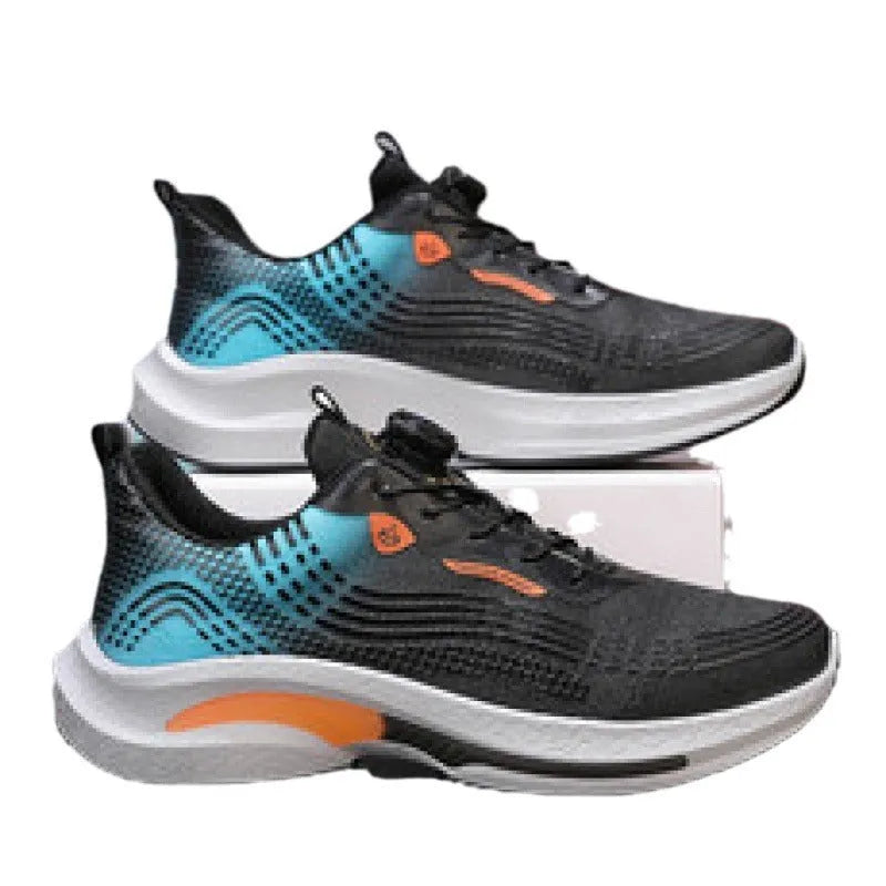 Men's low-top sneaker with mesh lining and a rotating buckle closure in multiple colour options.