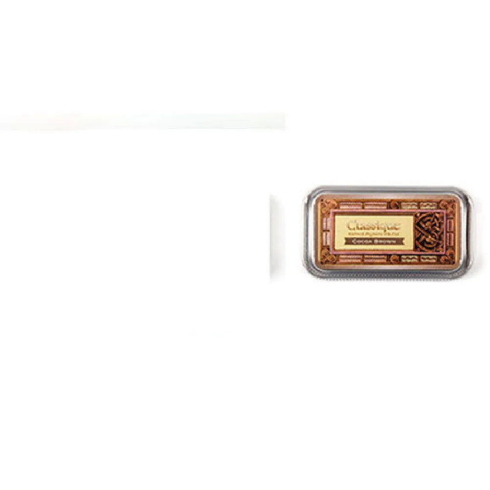 Rectangular oily ink pad for rubber stamps in five colour options