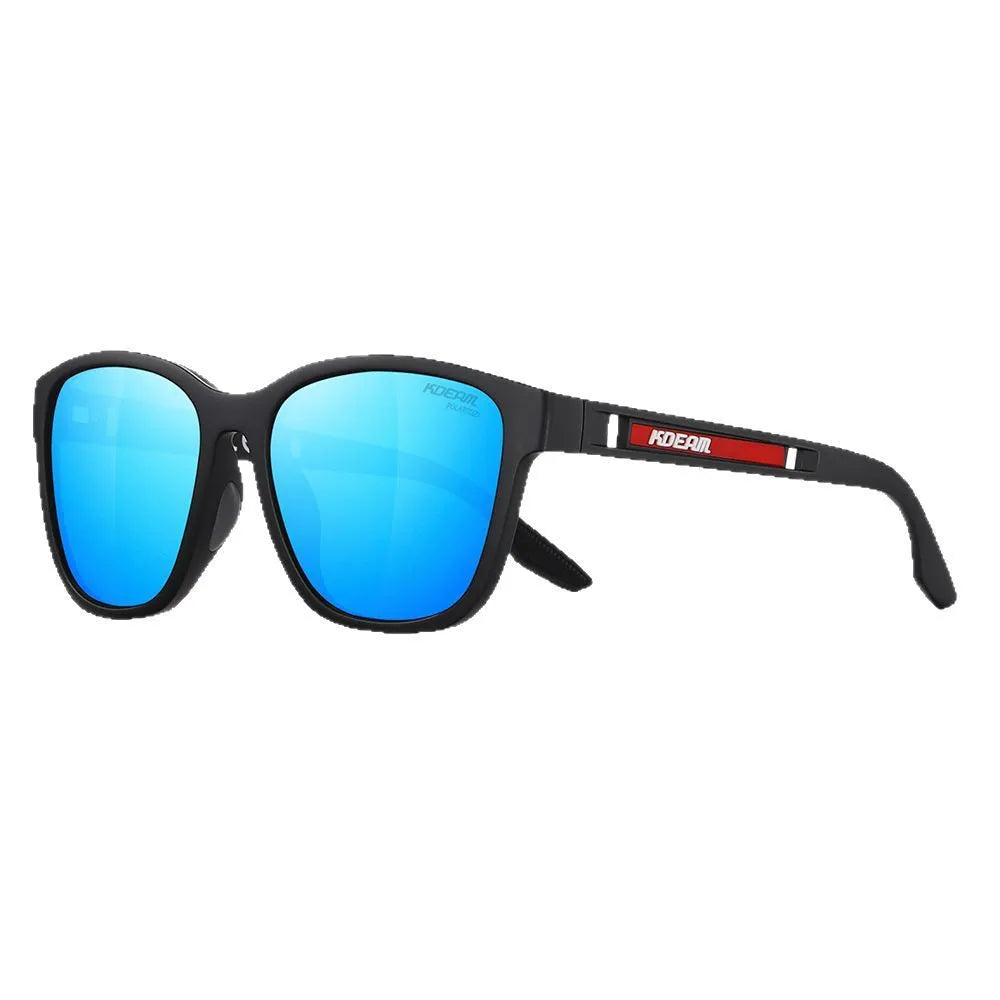 Outdoor sports UV protection sunglasses with metal hinge and TAC lens in retro style