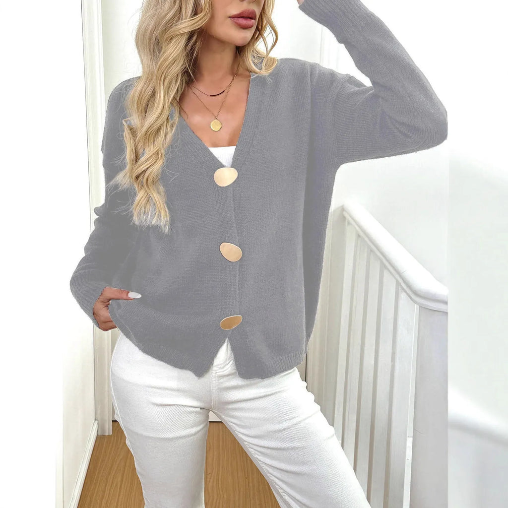 Women's black deer plush coat with princess sleeves and irregular street hipster cut