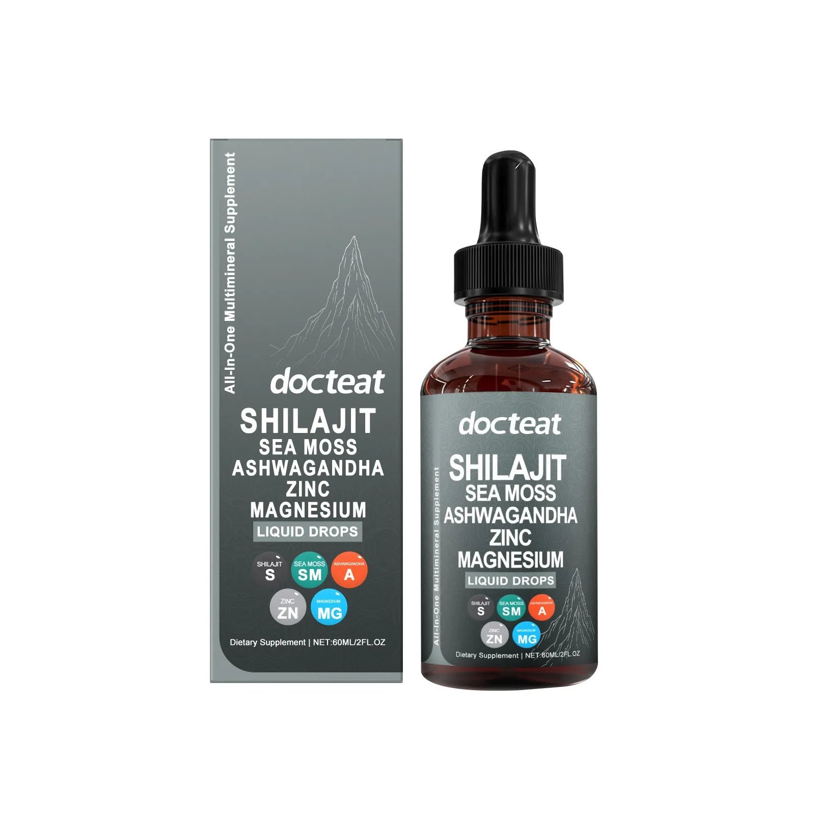 Intestinal Balance Daily Dietary Supplement 60ml liquid with dropper for gut health support