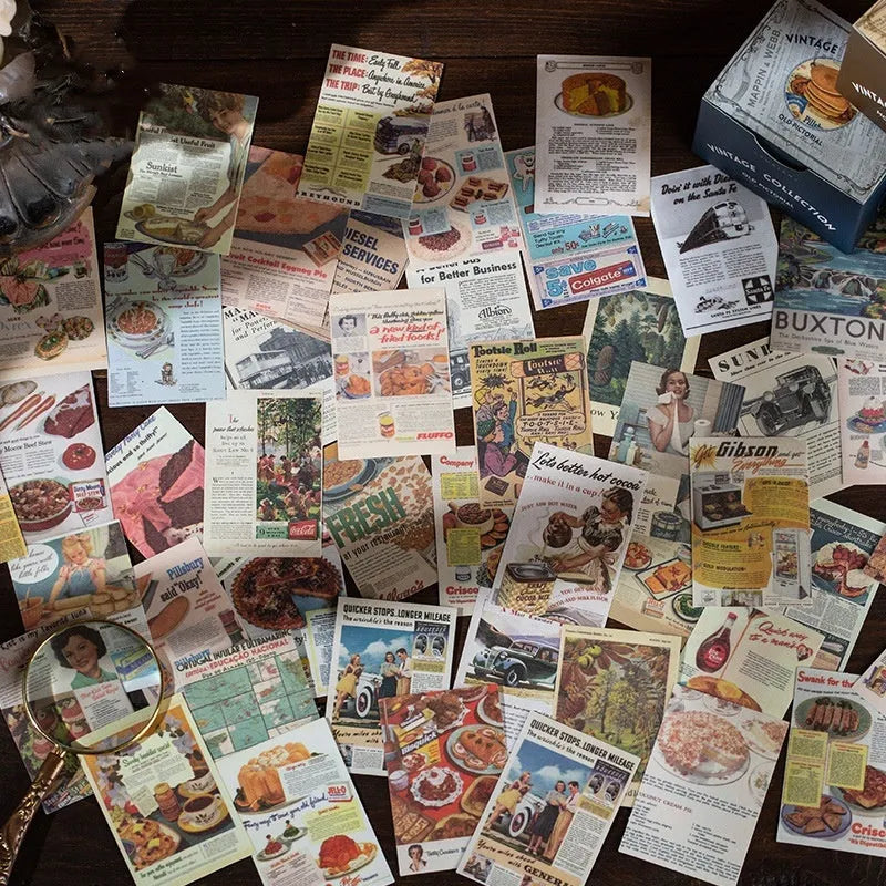 Box of 320 retro design stickers in Secret Land and Moon Chart colour themes.