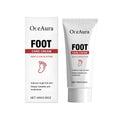 100g tube of foot care cream with aloe leaf extract, vitamin C, and eucalyptus oil for dry feet
