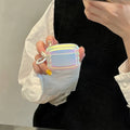 Silicone laser headset case for AirPods with magic laser+ring holographic design