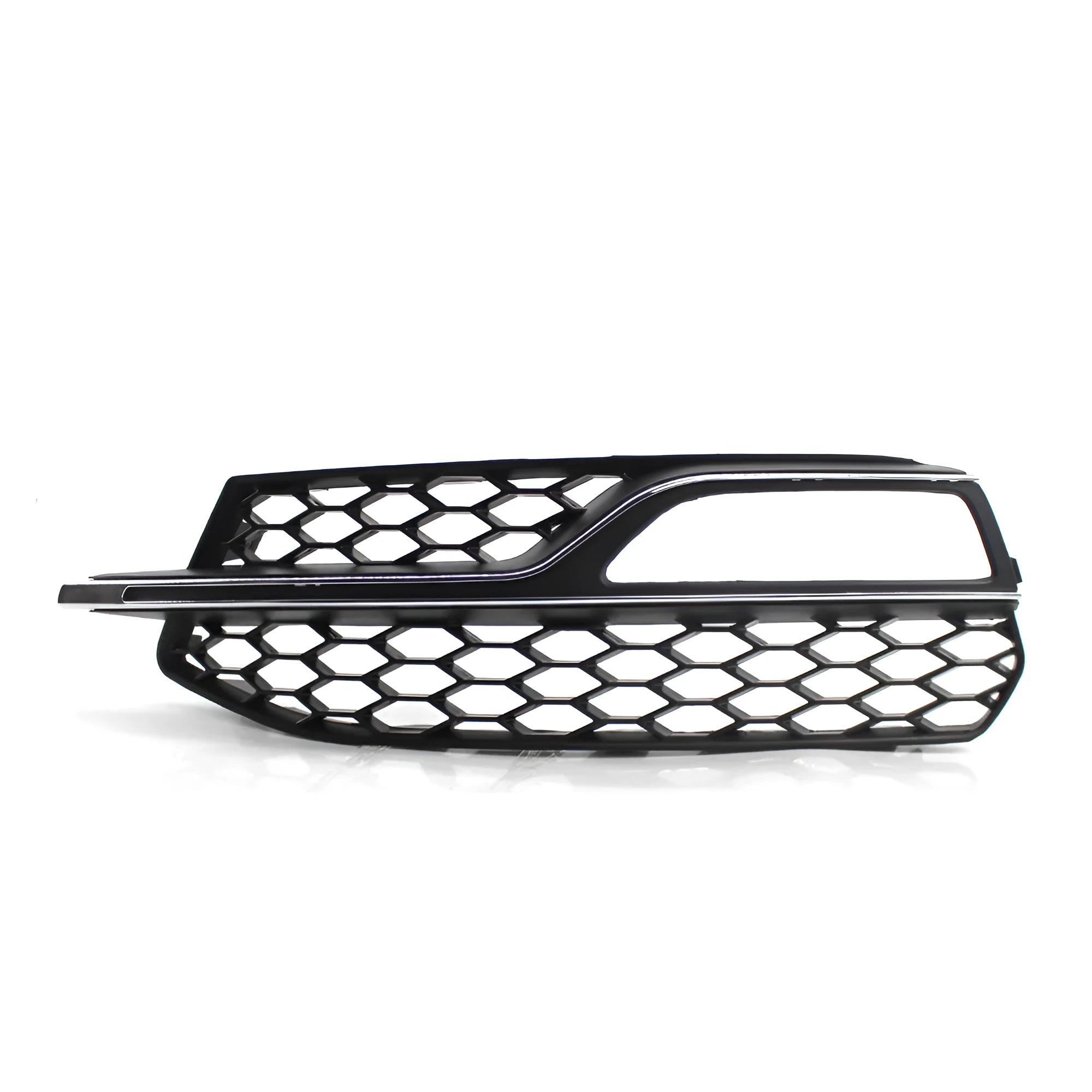 Black electroplated ABS fog lamp grille for Audi A3 Sport S3 2013-2016 front bumper