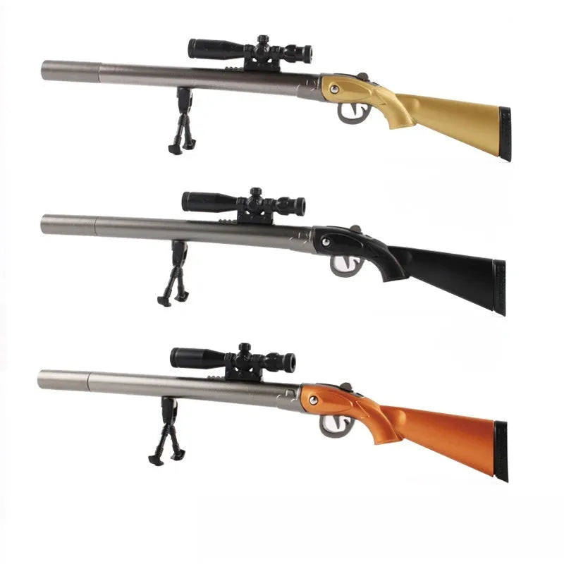 Eating Chicken 98K sniper rifle gel pen with 0.5mm tip and plastic construction