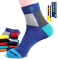 Sports mid-calf basketball deodorant socks in tube sock style, breathable and sweat-absorbent, multiple colour options