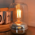 Waterless geometric ambience light socket-powered essential oil lamp 20cm modern design