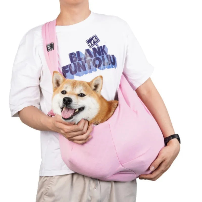 Breathable mesh cat messenger bag in various colours including black blue and pink with folding portable design
