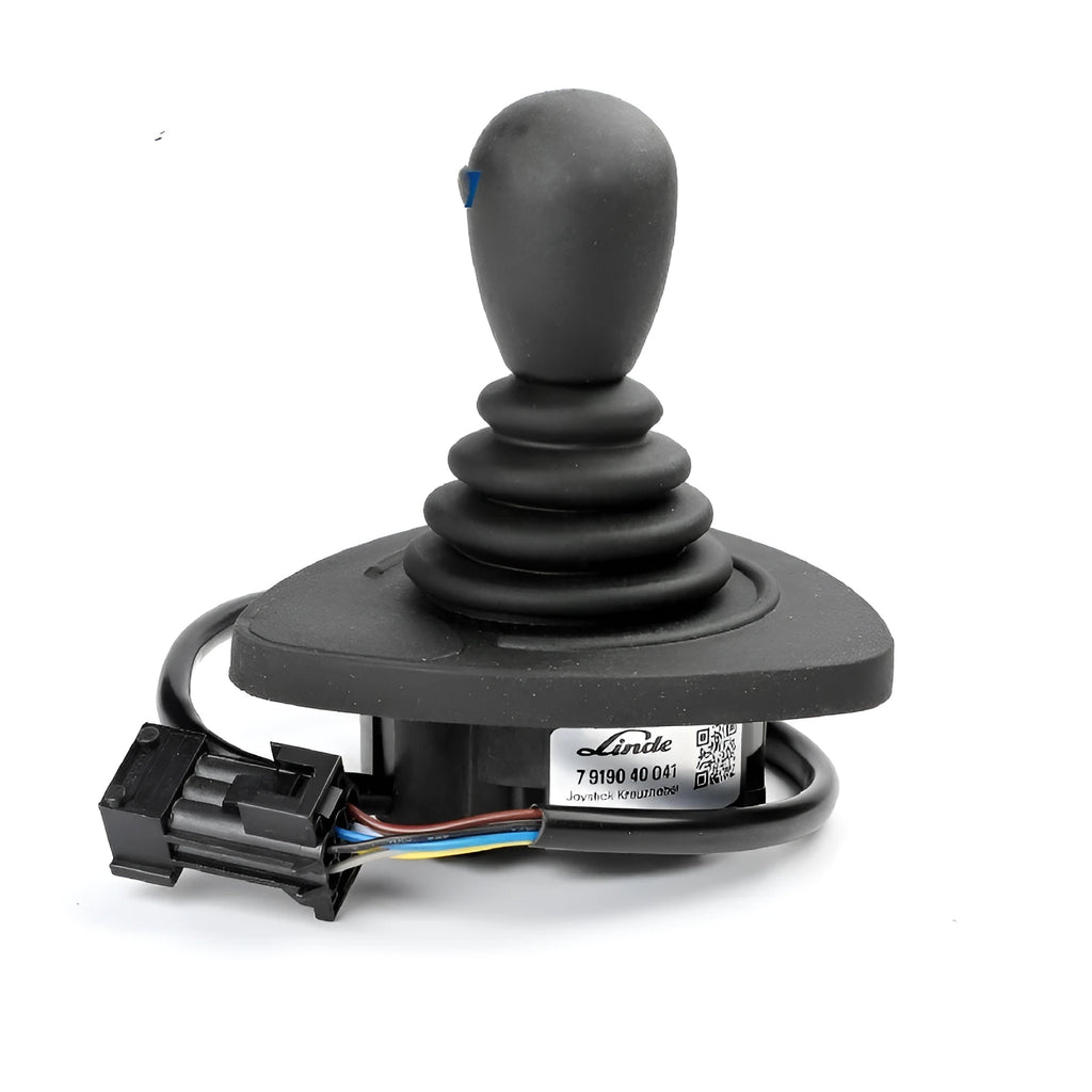 Black ABS plastic forklift hydraulic control lever joystick for steering wheel accessory with cross style option