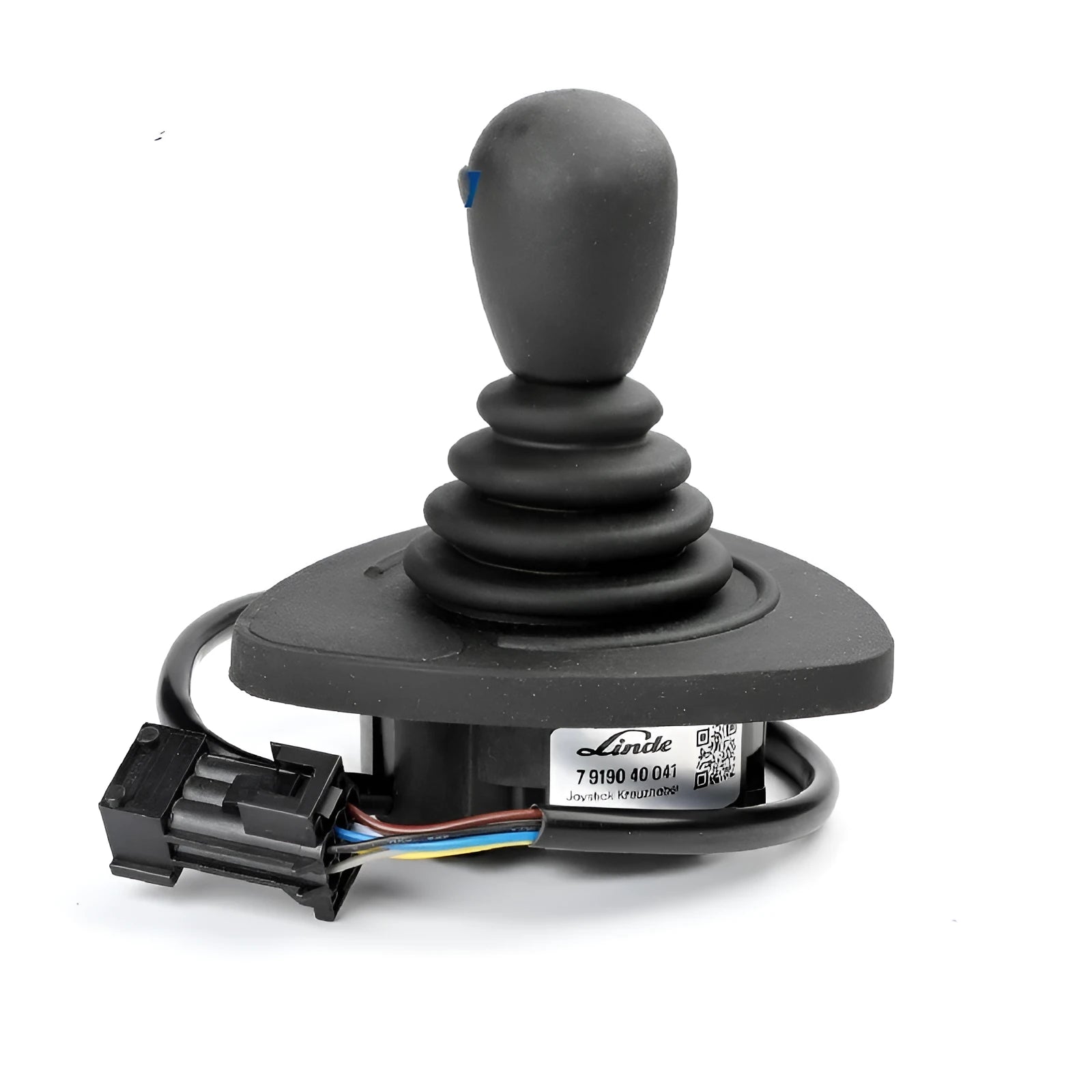 Black ABS plastic forklift hydraulic control lever joystick for steering wheel accessory with cross style option