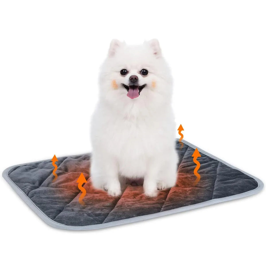 Grey multi-layer pet cushion for dogs and cats available in four different sizes