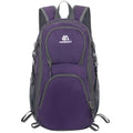 20L Oxford cloth sports backpack in black for hiking and camping with air pillow belt system