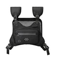 Waterproof nylon men's backpack with zippered compartments, soft surface finish, available in mesh cloth or common styles