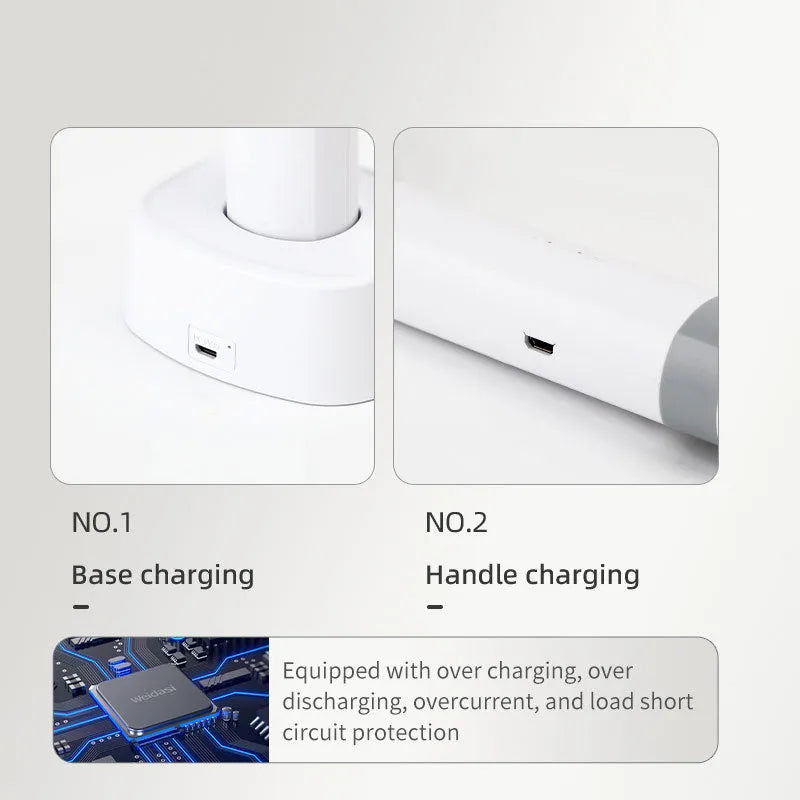 Rechargeable electric mosquito swatter with USB charging port for household insect control
