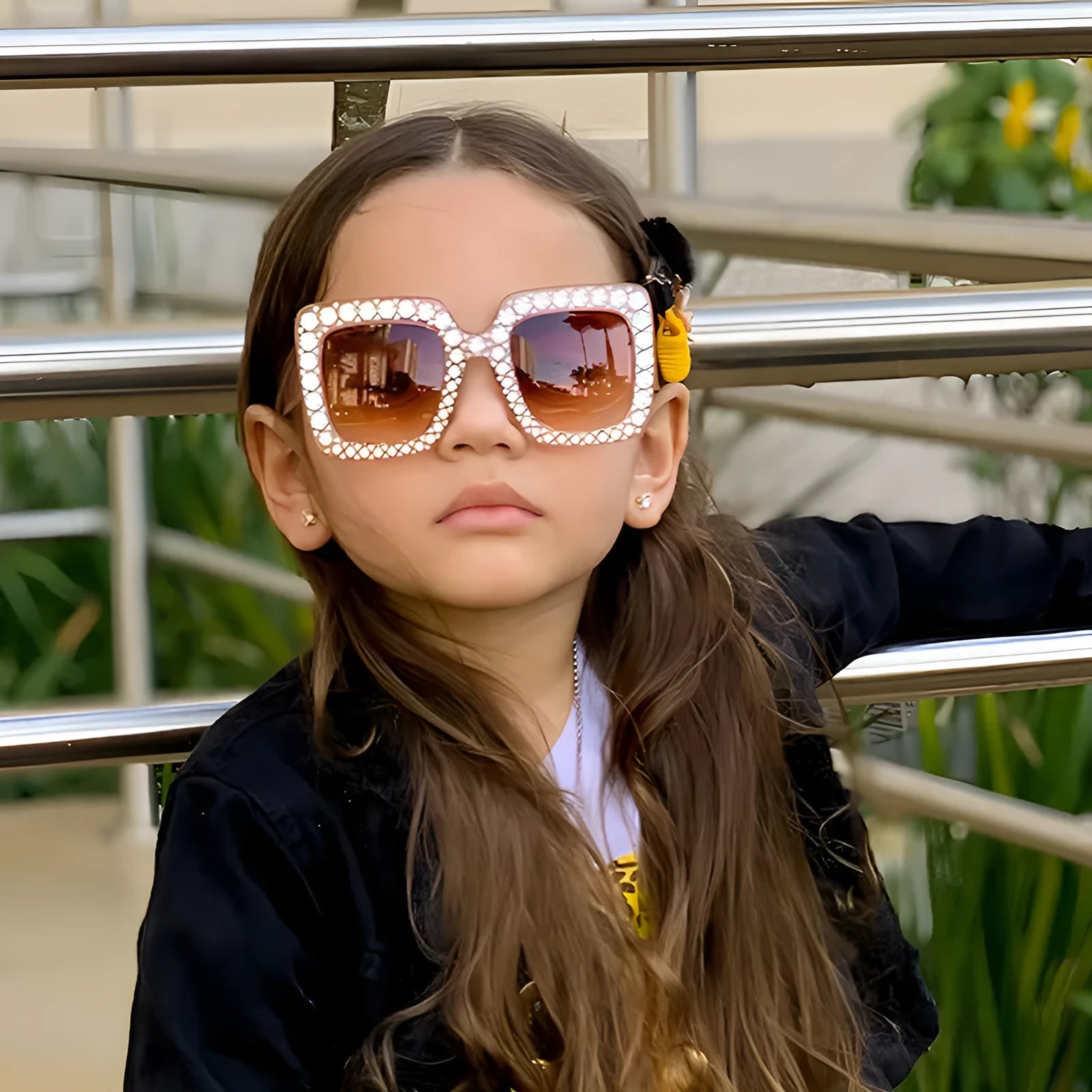 Plastic box sunglasses with multiple frame and lens colour options for sun protection and trendy style