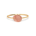 Women's geometric agate ring showing original niche design with colour options BZ0072 to BZ0079
