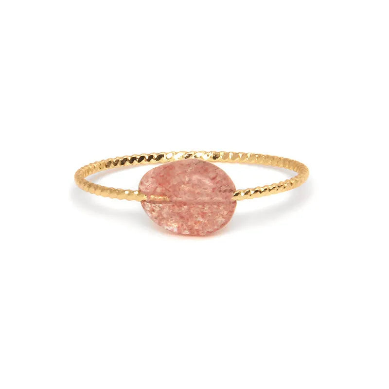 Women's geometric agate ring showing original niche design with colour options BZ0072 to BZ0079
