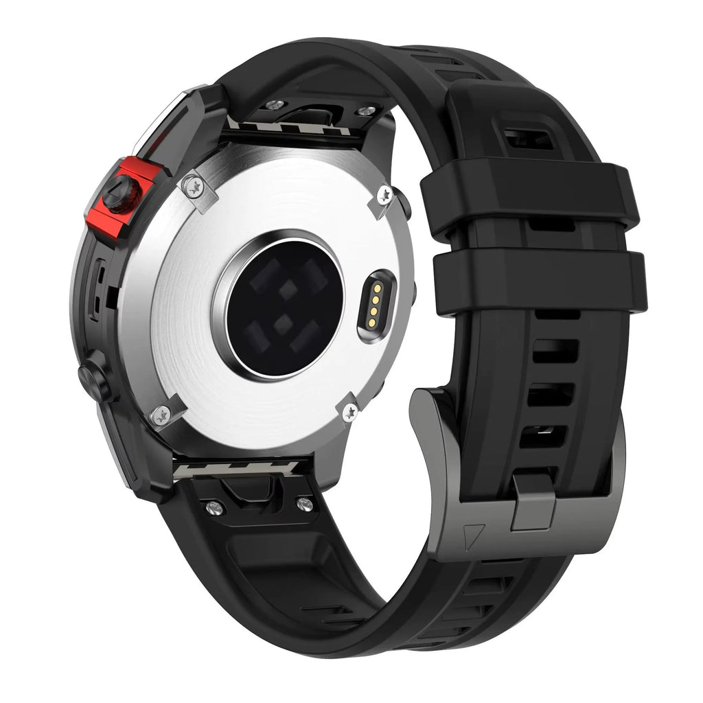 Jiaming silicone quick release watch strap for Garmin Fenix 7 in multiple colours and sizes