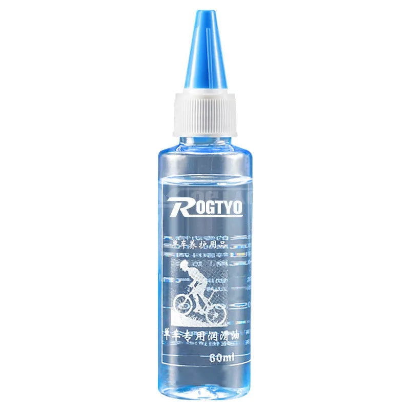 60ml bottle of bicycle chain oil for lubrication and rust prevention