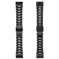 Garmin Fenix watch replacement strap in silver, black, and titanium colour for Jiaming models