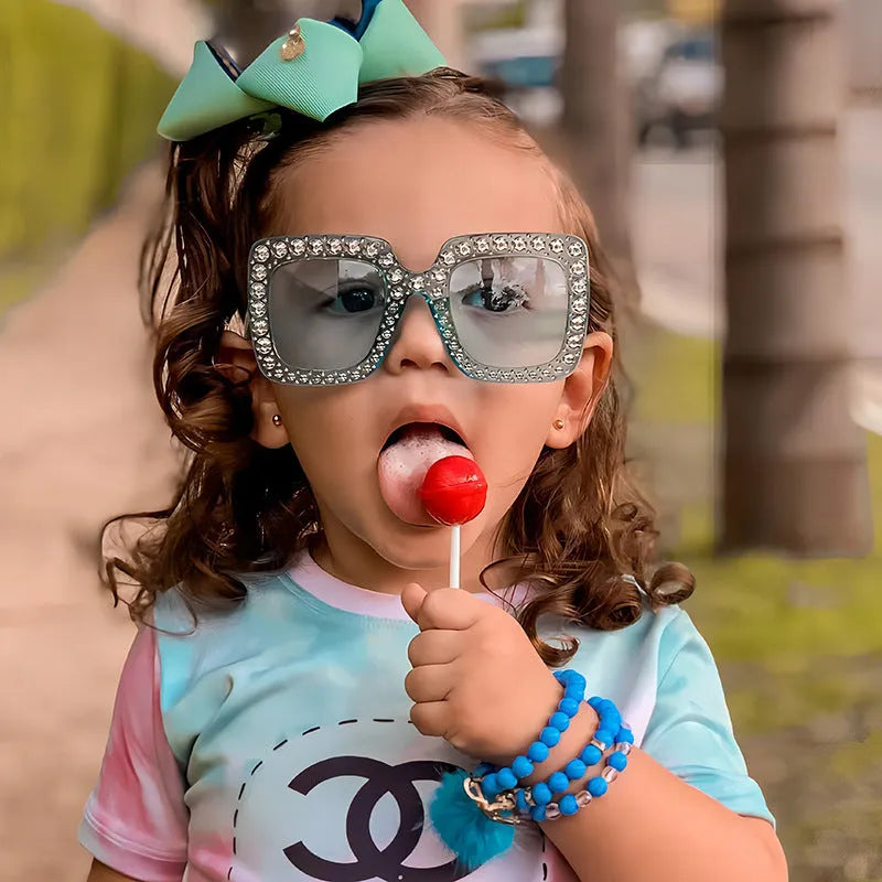 Plastic box sunglasses with multiple frame and lens colour options for sun protection and trendy style
