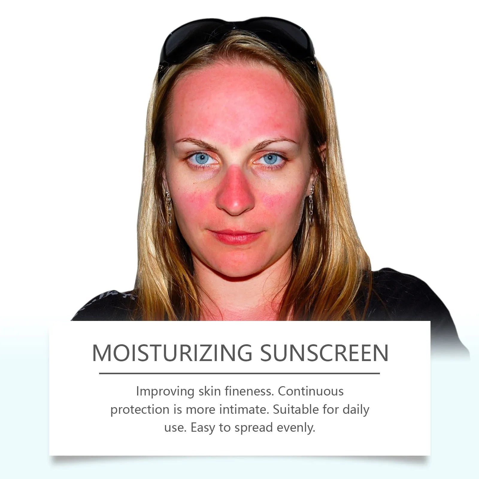 Snow Grass Sunscreen 50g portable tube with Centella Asiatica and hyaluronic acid