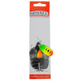 R composite rotating sequins copper bell fishing lure in seven colour options including yellow green and gold mesh