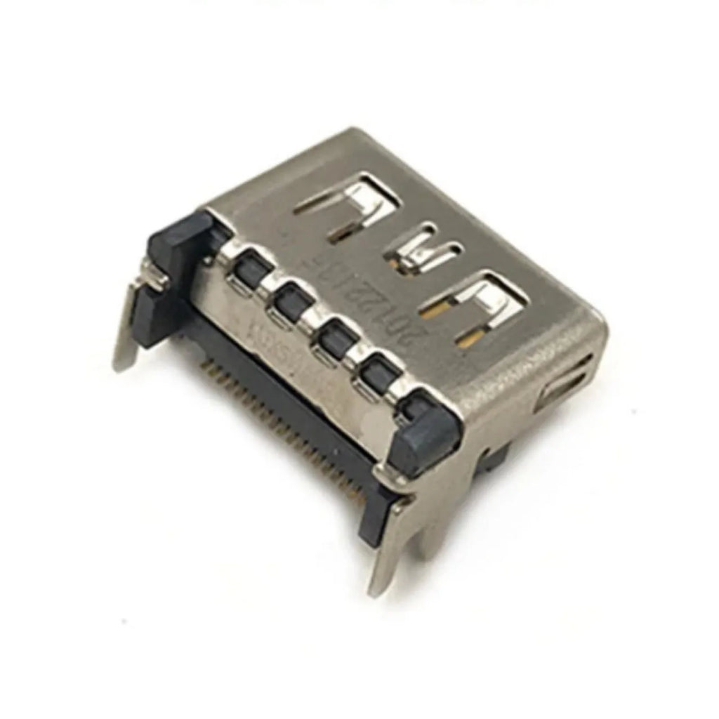 Silver HDMI interface host socket for gaming machine accessories