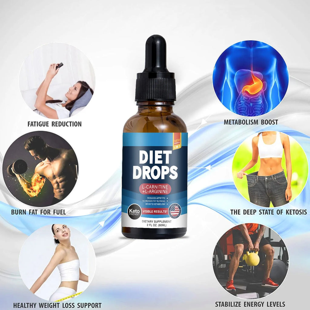 60ml bottle of ketone drops dietary supplement requiring refrigeration