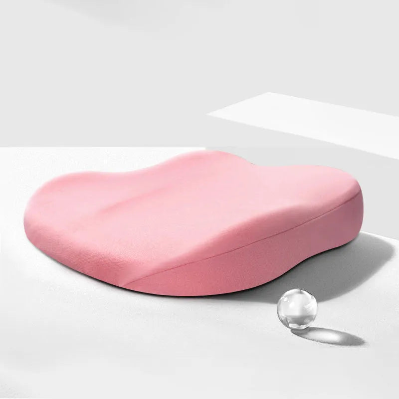 Car heightening cushion in ice silk fabric for driving seat with 10 cm lift, available in multiple colours